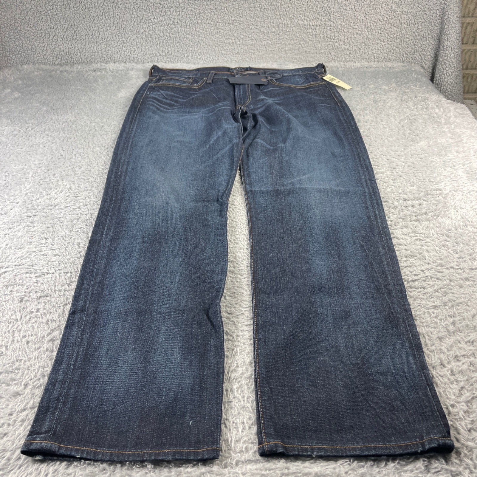 Lucky Brand 363 Vintage Straight Jeans Mens 36x32 Aliso Viejo Blue 7m12264 New
